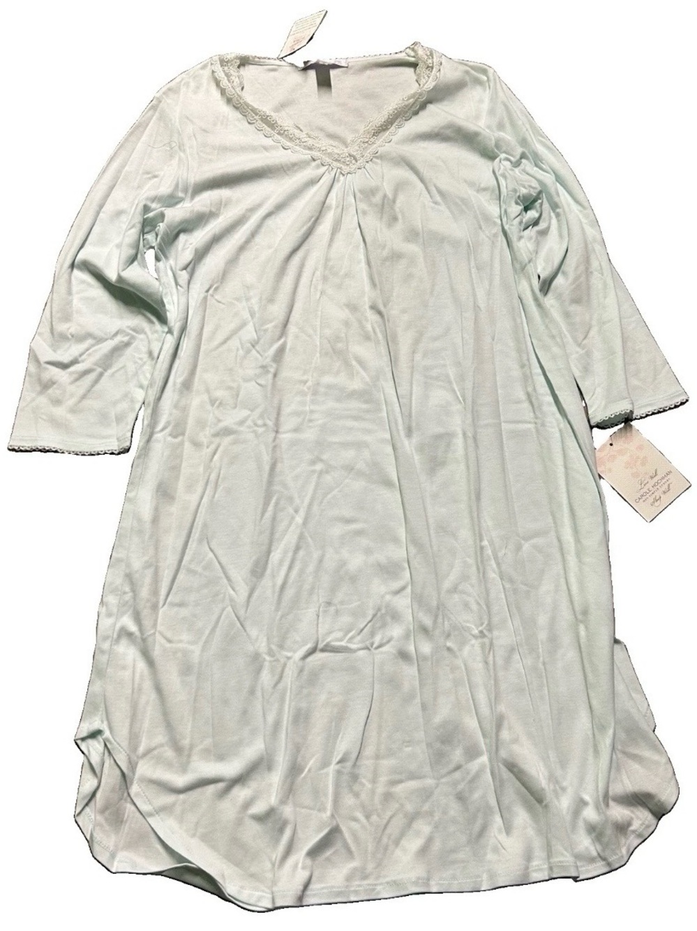 NWT Women’s Carole Hochman Pima Cotton Night Gown Size Medium